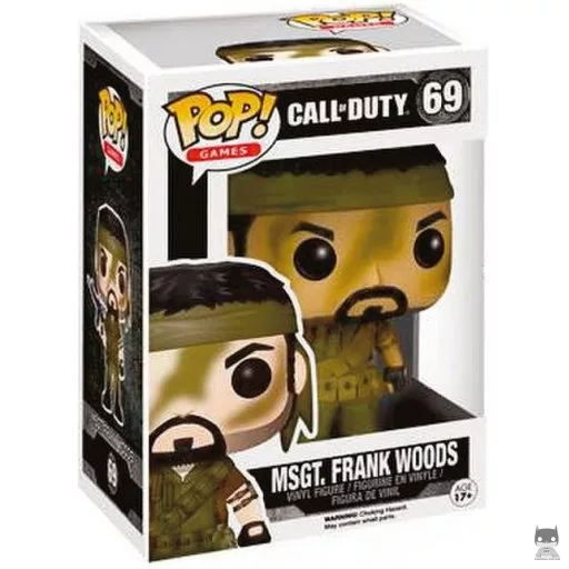 Figurine Funko POP MSGT Frank Woods (Call of Duty)