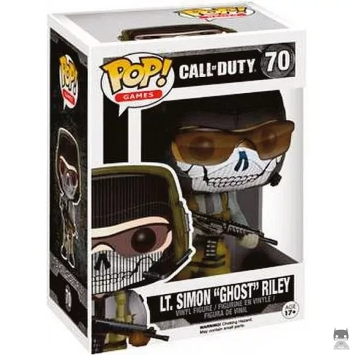 Figurine Funko POP Lt. Simon "Ghost" Riley (Call of Duty)