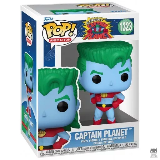 Figurine Funko POP Capitaine Planète (Capitaine Planète)