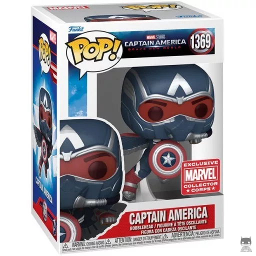 Figurine Funko POP Captain America (Marvel Collector Corps)