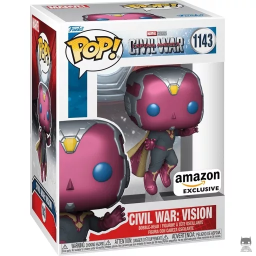 Figurine Funko POP Civil War : Vision (Amazon)