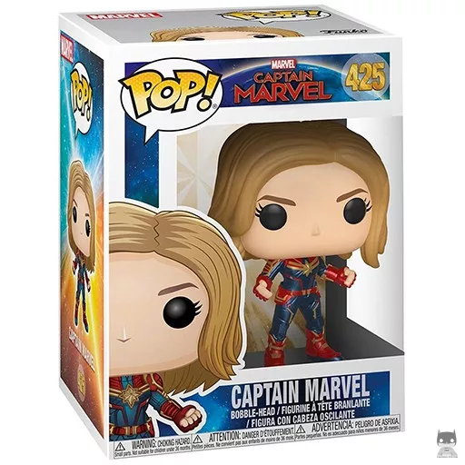 Figurine Funko POP Captain Marvel (Chase)