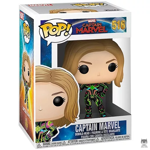 Figurine Funko POP Captain Marvel (Bobble head)