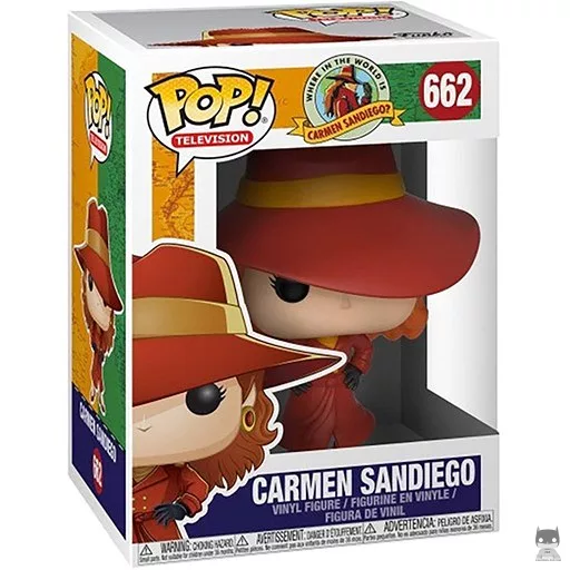 Figurine Funko POP Carmen Sandiego (Carmen Sandiego)
