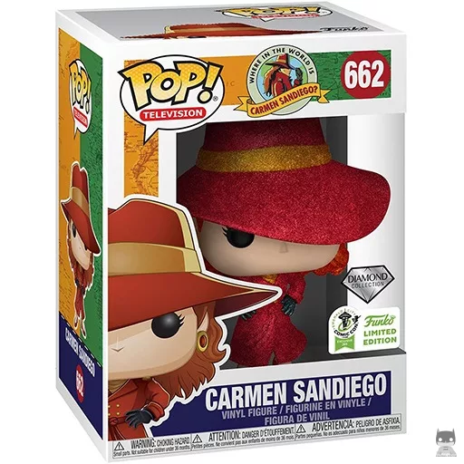 Figurine Funko POP Carmen Sandiego (Diamond Glitter) (Glitter)