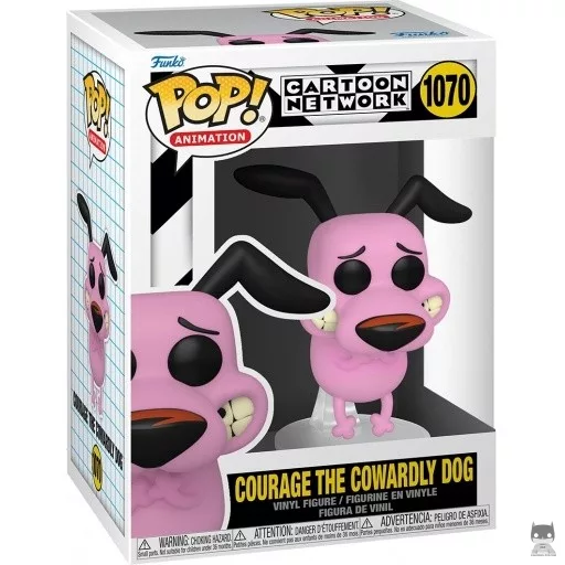 Figurine Funko POP Courage le Chien Froussard (Cartoon Network)