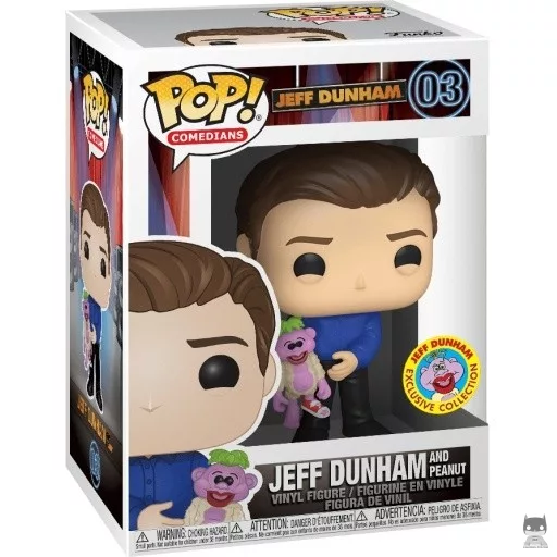 Figurine Funko POP Jeff Dunham et Peanut (Célébrités)