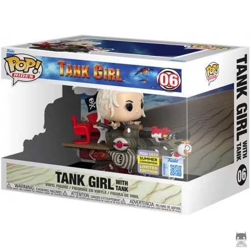 Figurine Funko POP Tank Girl avec Tank (Célébrités)