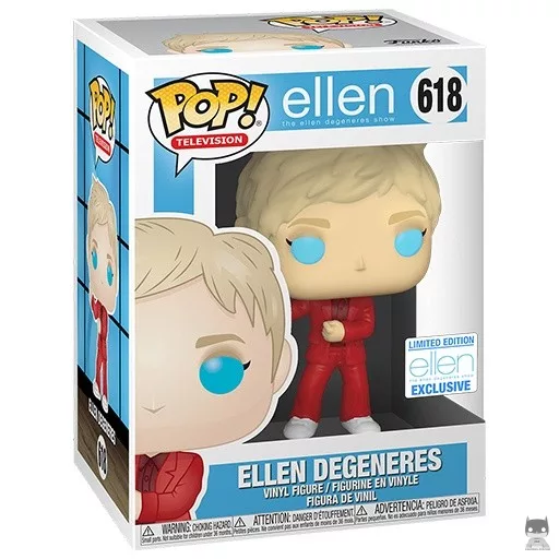 Figurine Funko POP Ellen DeGeneres (Rouge) (Ellen DeGeneres)