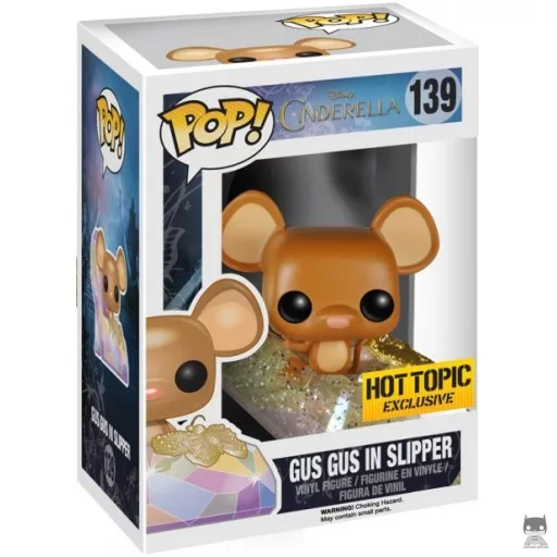 Figurine Funko POP Gus Gus dans pantoufle (Glitter) (Glitter)