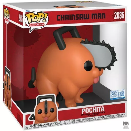 Figurine Funko POP Pochita (SuperSized) (Chainsaw Man)