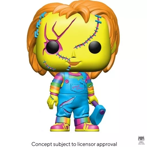 Figurine Funko POP Chucky & Tiffany Valentine-Ray (Blacklight) (Chucky)