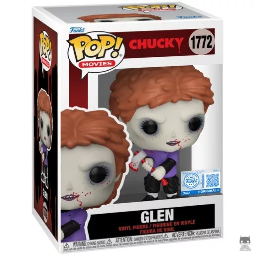 Figurine Funko POP Glen avec Hache (Bloody) (Chucky)