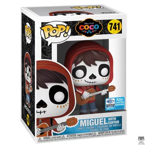 Figurine Funko POP Miguel Miguel Rivera avec sa guitare (Coco)