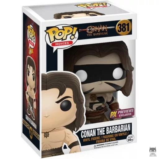 Figurine Funko POP Conan le Barbare (masqué) (Previews PX)
