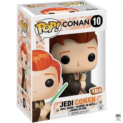 Figurine Funko POP Conan O'Brien en Jedi (Conan O'Brien)