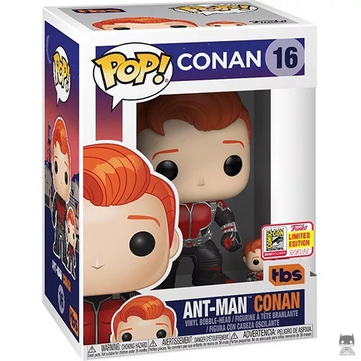 Figurine Funko POP Conan O'Brien en Ant-Man (Conan O'Brien)
