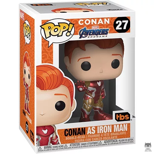 Figurine Funko POP Conan en Iron Man (Exclusive)