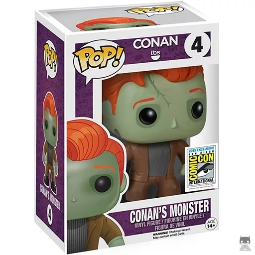 Figurine Funko POP Conan O'Brien en Frankenstein (Conan O'Brien)