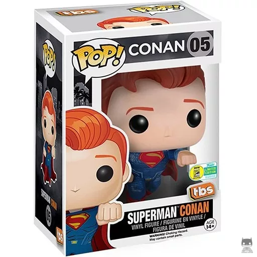 Figurine Funko POP Conan O'Brien en Superman (Conan O'Brien)