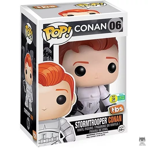 Figurine Funko POP Conan O'Brien en Stormtrooper (Conan O'Brien)