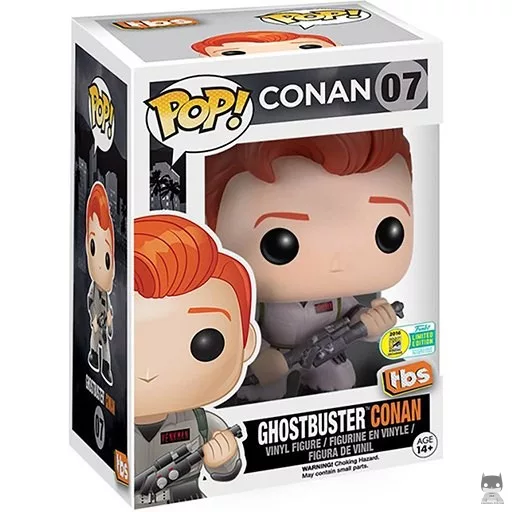 Figurine Funko POP Conan O'Brien en Ghostbuster (Conan O'Brien)
