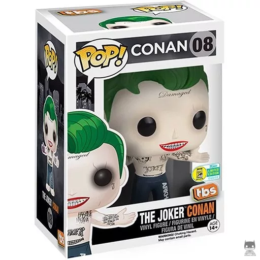 Figurine Funko POP Conan O'Brien en Joker (Conan O'Brien)