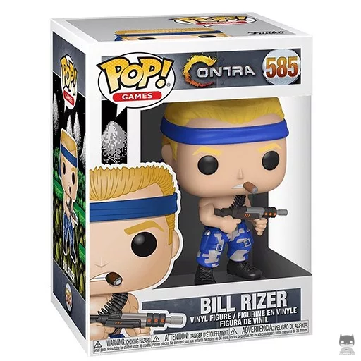 Figurine Funko POP Bill Rizer (Contra)
