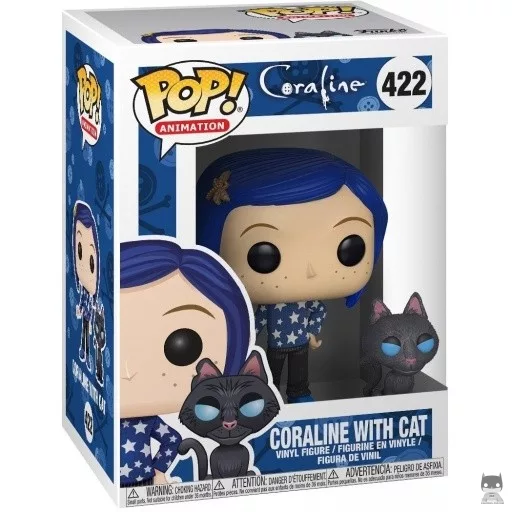 Figurine Funko POP Coraline avec Chat (Coraline)