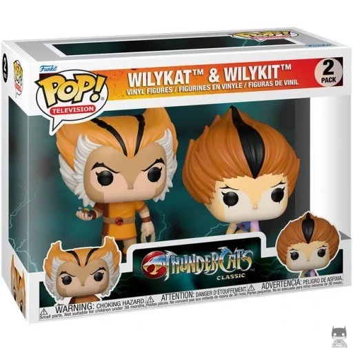 Figurine Funko POP Wilykat & Wilykit (Cosmocats)