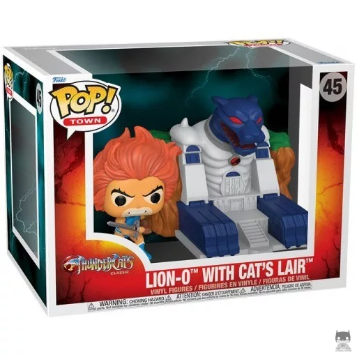 Figurine Funko POP Lion-O Avec Cats' Lair (Cosmocats)