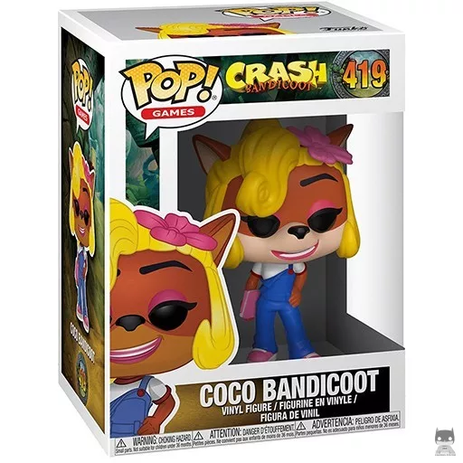 Figurine Funko POP Coco Bandicoot (Crash Bandicoot)