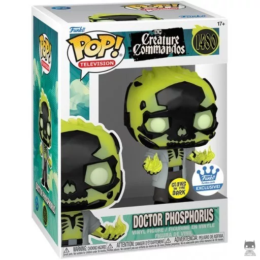 Figurine Funko POP Docteur Phosphorus (Glow in the Dark) (Creature Commandos)