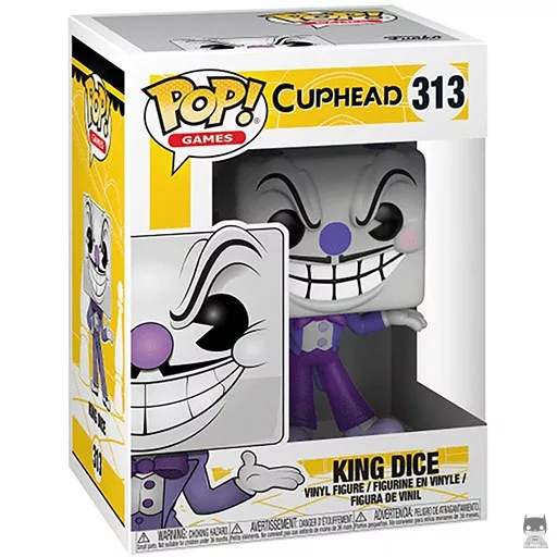 Figurine Funko POP King Dice (Violet) (Cuphead)