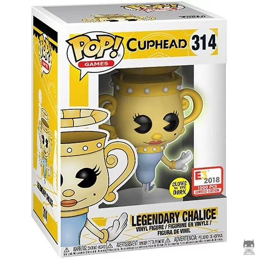 Figurine Funko POP Legendary Chalice (Cuphead)