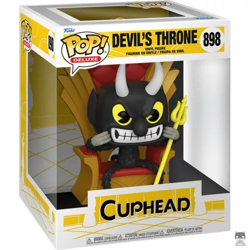 Figurine Funko POP Le Diable sur le Trône (Cuphead)