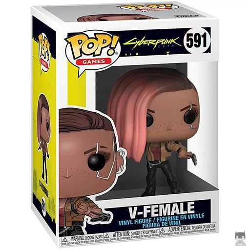 Figurine Funko POP V-Female (Cyberpunk 2077)