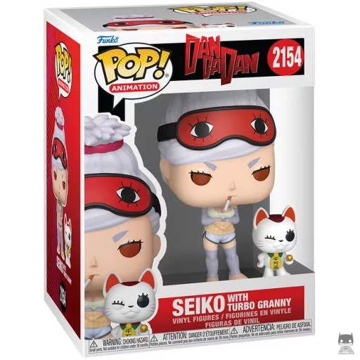 Figurine Funko POP Seiko avec Turbo Granny (Dan Da Dan)