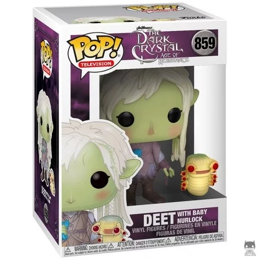 Figurine Funko POP Deet avec Bébé Nurlock (Dark Crystal)