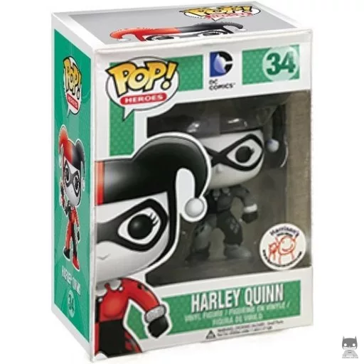 Figurine Funko POP Harley Quinn (Noir & Blanc) (DC Comics)