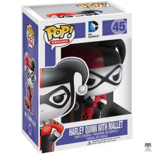 Figurine Funko POP Harley Quinn avec Maillet (Pop! Vinyl)