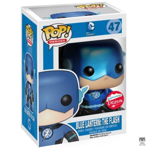 Figurine Funko POP Blue Lantern Flash (Metallic) (DC Comics)