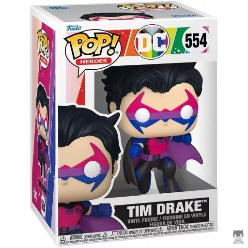 Figurine Funko POP Tim Drake (Drapeau Arc-en-ciel) (DC Comics)
