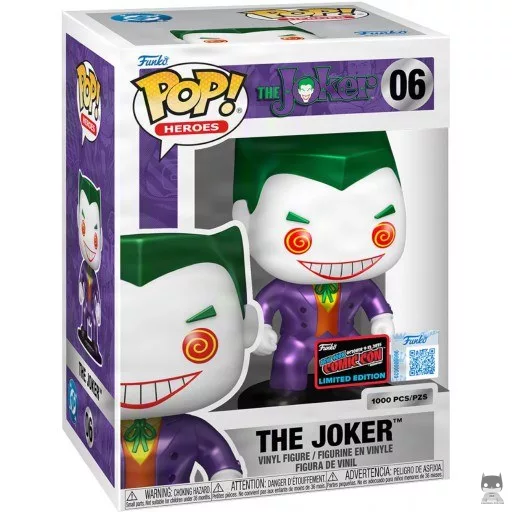 Figurine Funko POP Le Joker (Metallic) (Pop! Vinyl)
