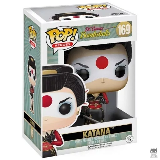 Figurine Funko POP Katana (DC Comics : Bombshells)