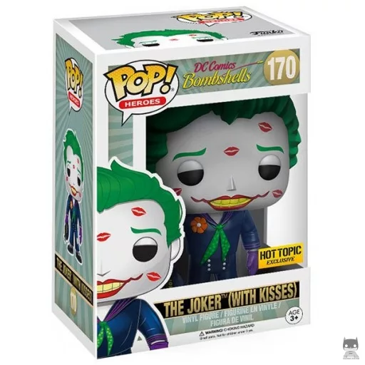 Figurine Funko POP Le Joker avec Bisous (DC Comics : Bombshells)