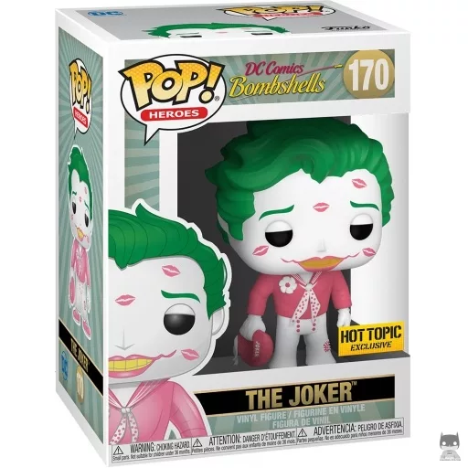 Figurine Funko POP Le Joker avec Bisous (Rose) (Hot Topic)
