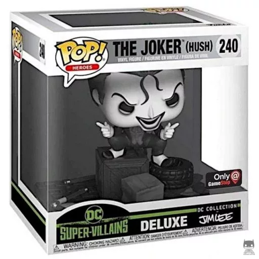 Figurine Funko POP Joker (Noir & Blanc) (DC Jim Lee Deluxe)