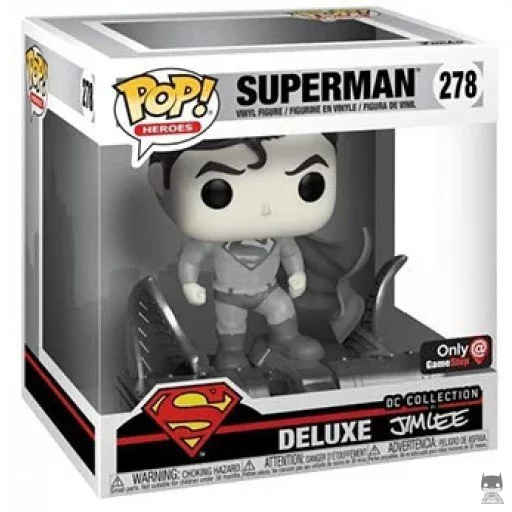 Figurine Funko POP Superman (Black and White) (DC Jim Lee Deluxe)