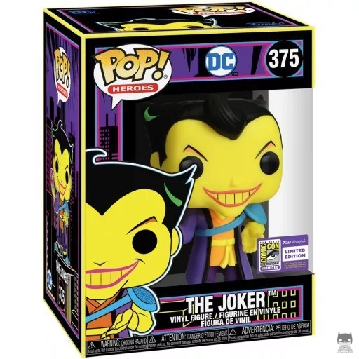 Figurine Funko POP Joker (Blacklight) (DC Palais Impérial)